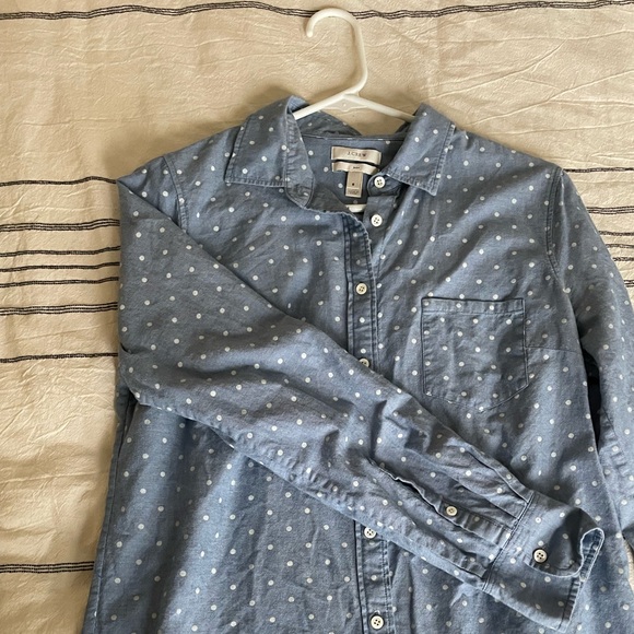 Boys J crew Button Up Long Sleeve - Picture 5 of 5